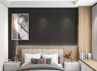 Wenge - 3D Acoustic Wall Panels
